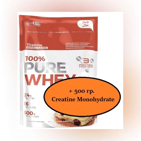 IHS Pure Whey 500 гр. + Creatine Monohydrate 500 гр.