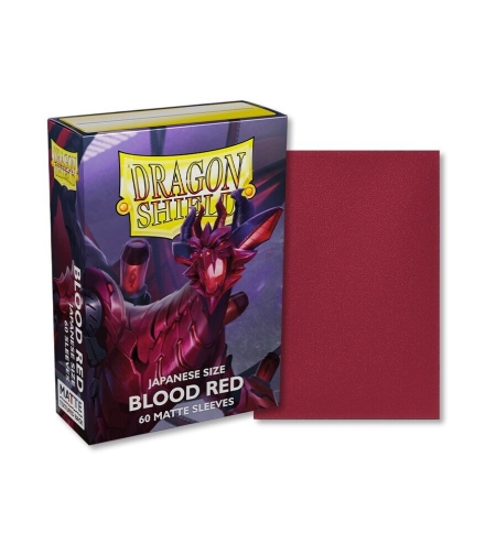 Dragon Shield матови малки протектори за карти (blood red)