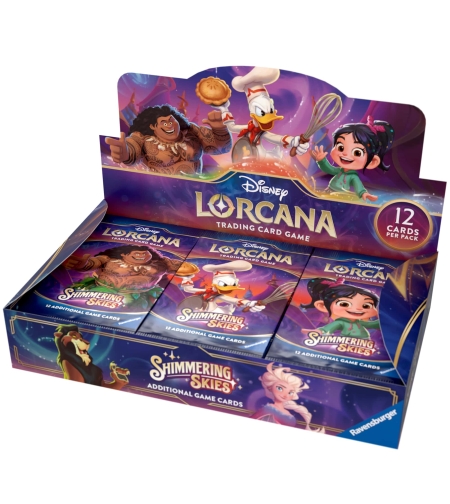 PRE-ORDER: Disney Lorcana TCG: Shimmering Skies бустер кутия  (24 бустера)
