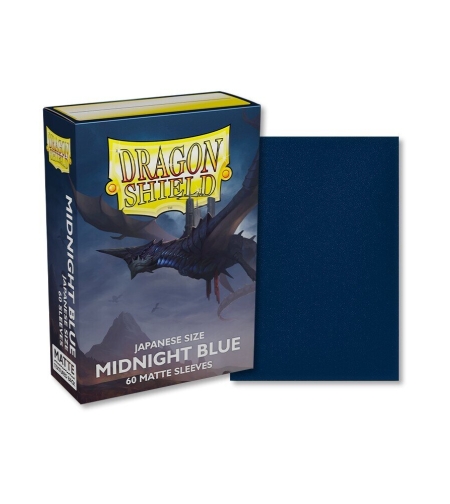 Dragon Shield матови малки протектори за карти (Midnight Blue) )