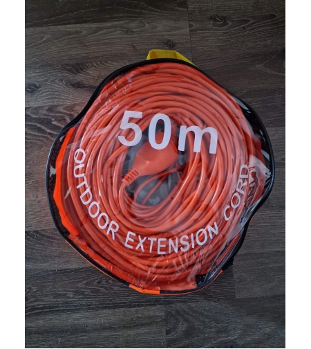 Градински Удължителен кабел 50м , 230 V , 2x1,8 мм²