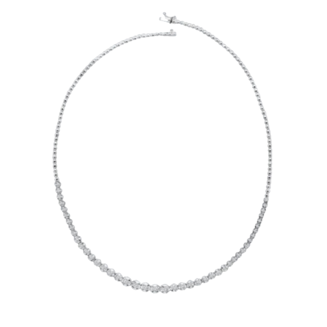 2.77 ct Necklace with diamonds