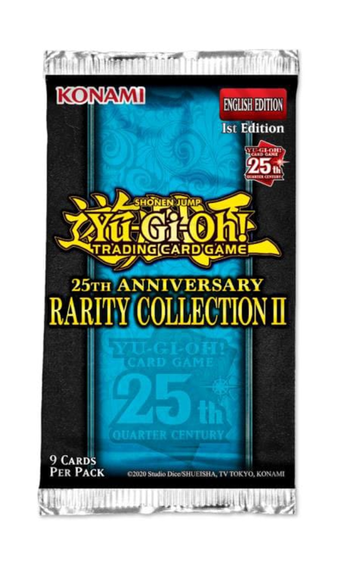 Yu-Gi-Oh! TCG 25th Anniversary Rarity Collection II Бустер (9 карти)